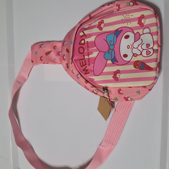 Adorable Melody Pink Kids Crossbody Bag - Picture 2 of 4